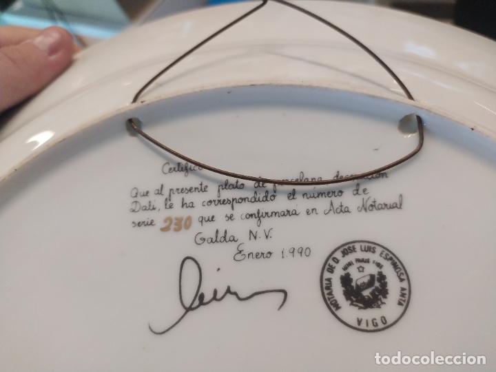Antig&uuml;edades: Antiguo gran plato de Dal&iacute;, serie limitada, numerado - Foto 7
