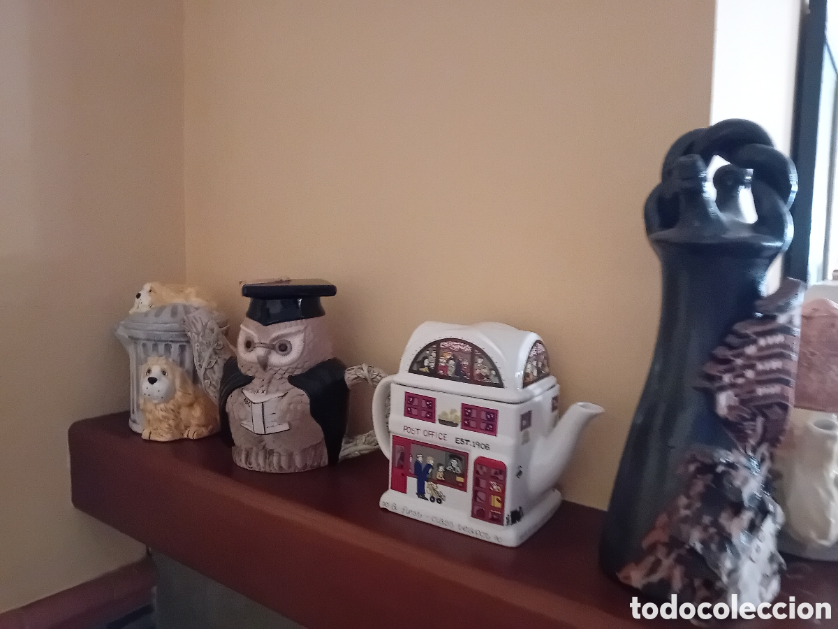 Antig&uuml;edades: Lote 11 teteras de coleccion inglesas - Foto 2