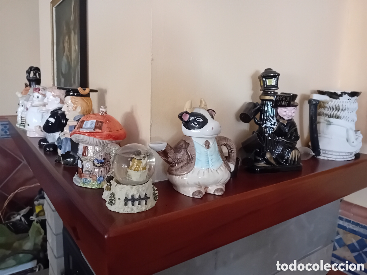 Antig&uuml;edades: Lote 11 teteras de coleccion inglesas - Foto 3