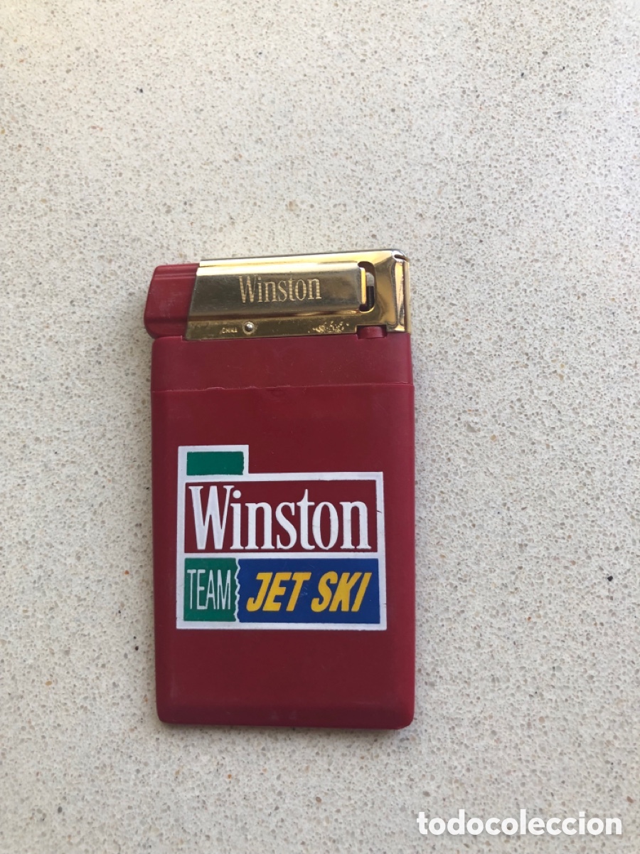 Antig&uuml;edades: Antiguo mechero winston - Foto 2