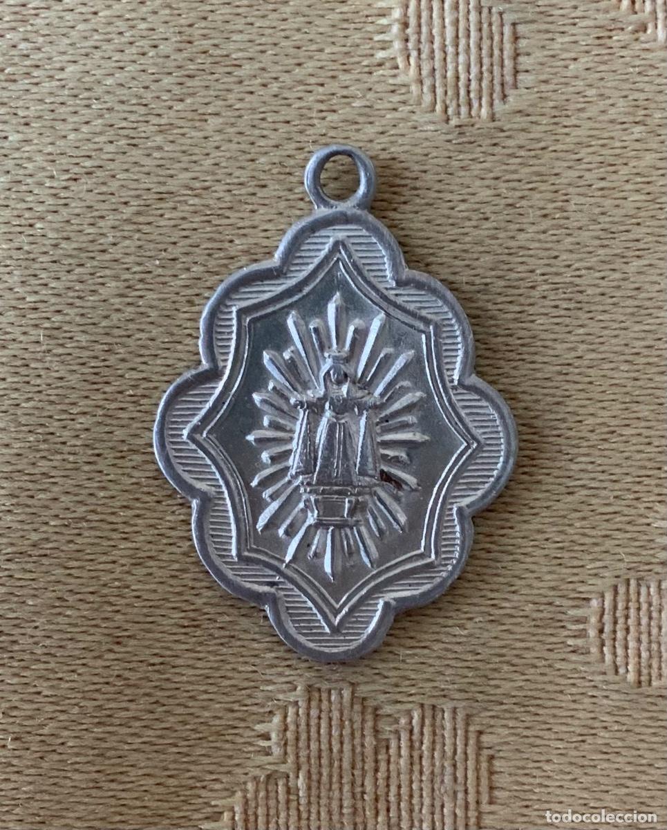 Antig&uuml;edades: ANTIGUA MEDALLA PLATA VIRGEN - Foto 1