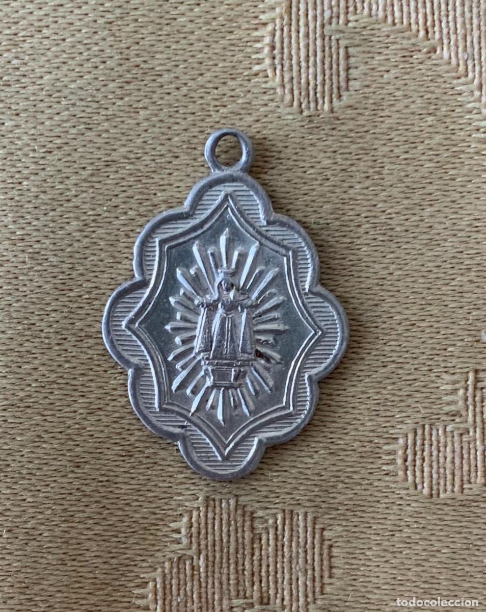 Antig&uuml;edades: ANTIGUA MEDALLA PLATA VIRGEN - Foto 2