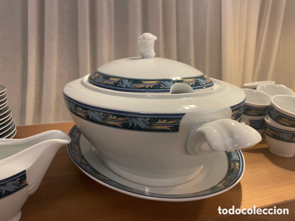 Antig&uuml;edades: Vajilla Porcelana Completa - Foto 6