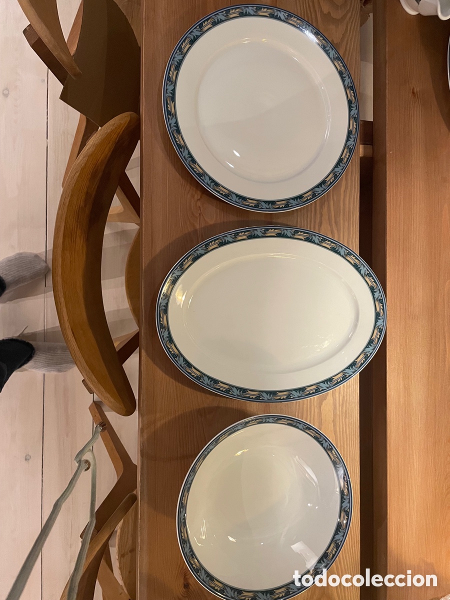 Antig&uuml;edades: Vajilla Porcelana Completa - Foto 9