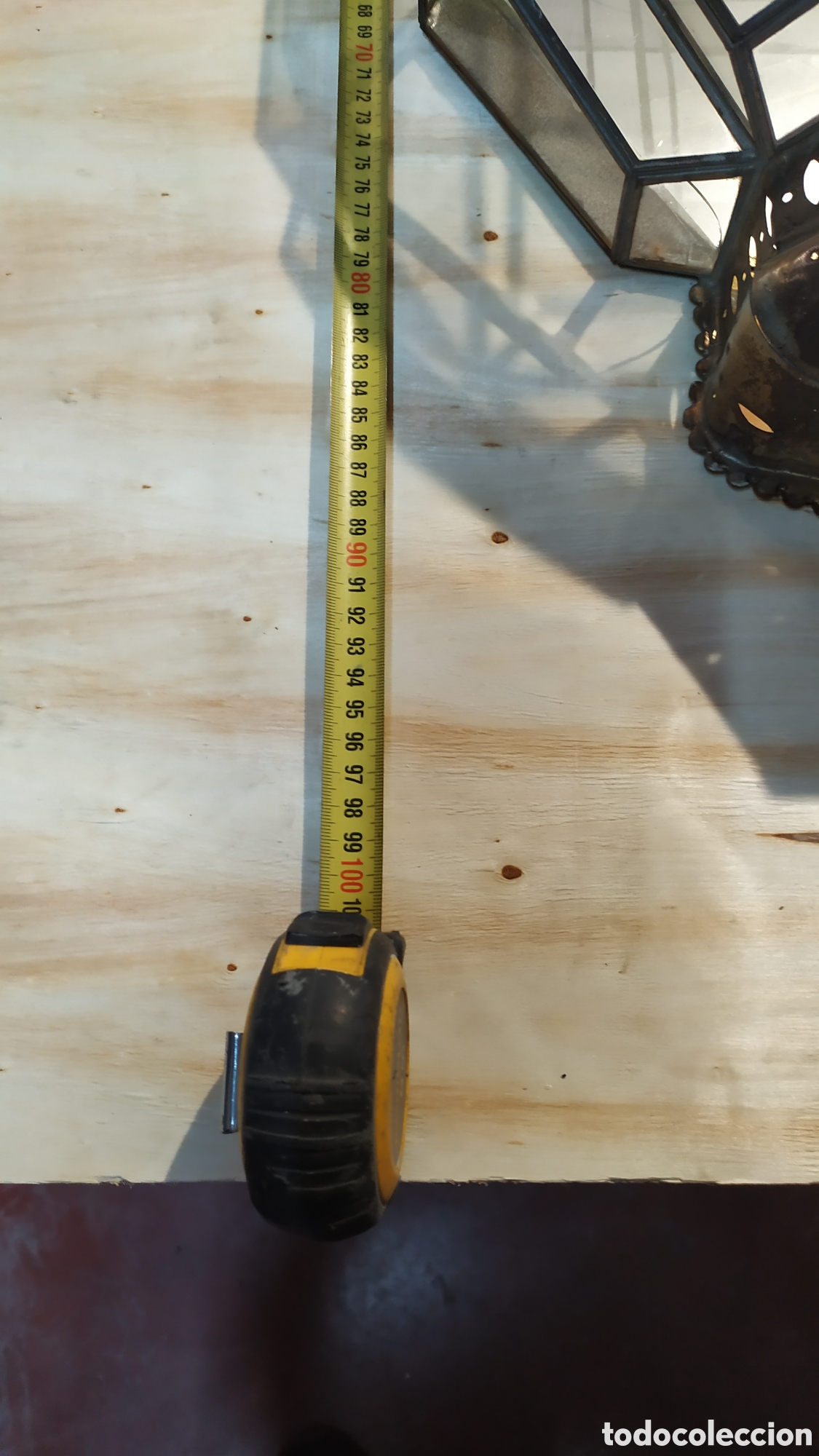 Antig&uuml;edades: FAROL DE CRISTAL Y LAT&Oacute;N PARA REPARAR - Foto 4