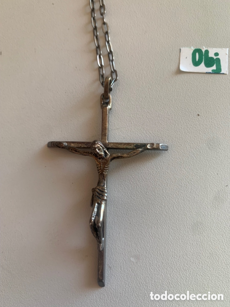 Antig&uuml;edades: Cadena cristo antiguo - Foto 2