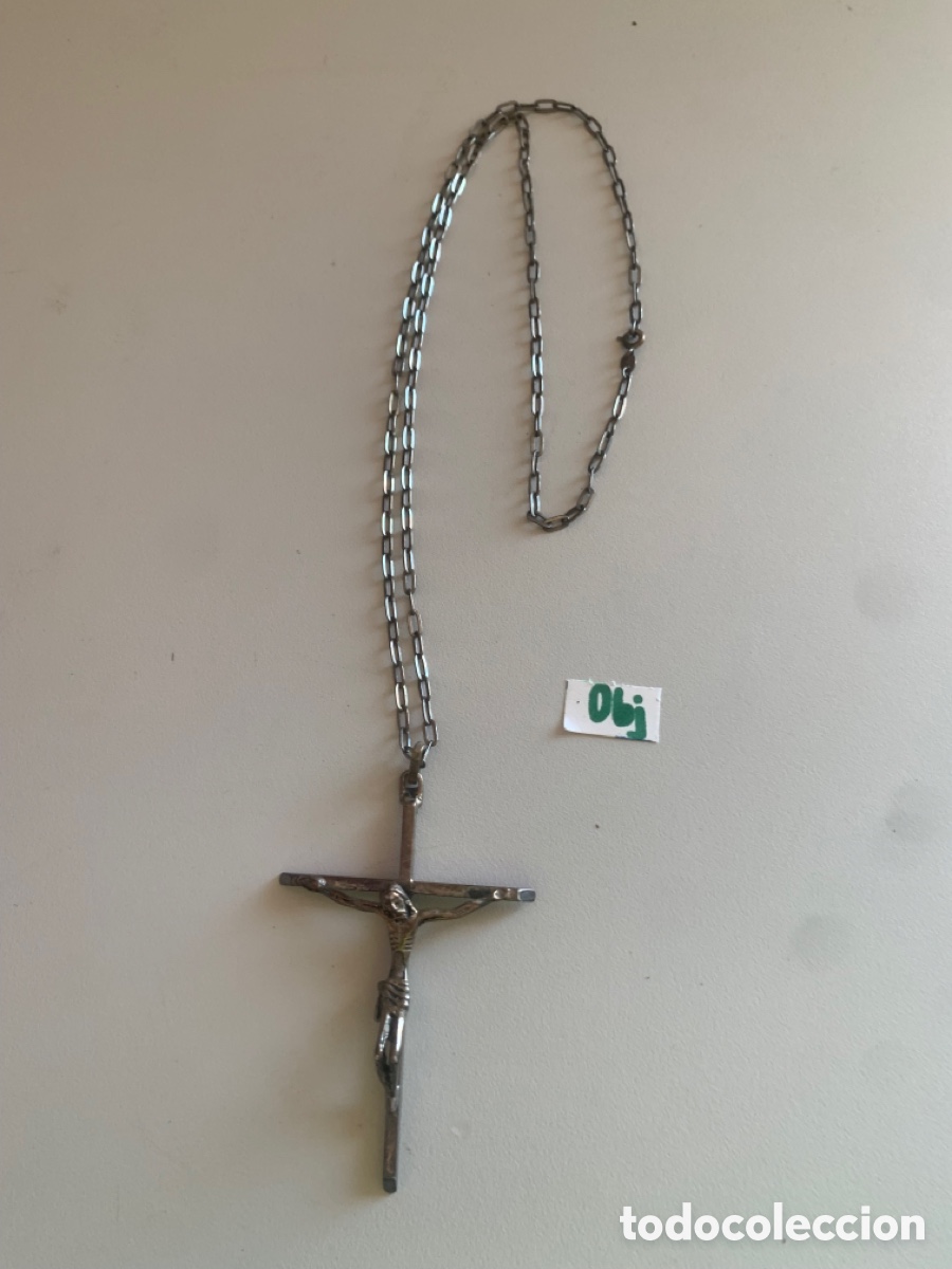 Antig&uuml;edades: Cadena cristo antiguo - Foto 1