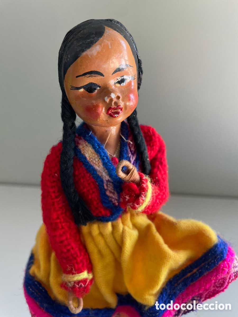 Antig&uuml;edades: Mu&ntilde;eca peruana antigua - Foto 2