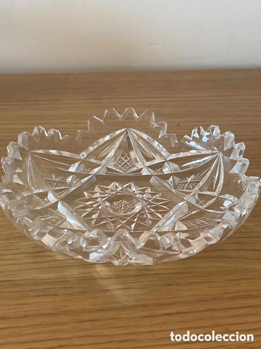 Antig&uuml;edades: Cenicero de cristal de Arques - Foto 2