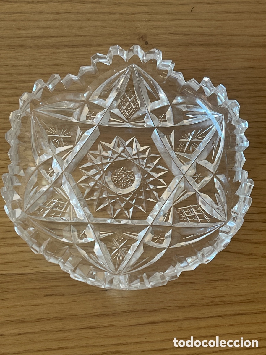 Antig&uuml;edades: Cenicero de cristal de Arques - Foto 1