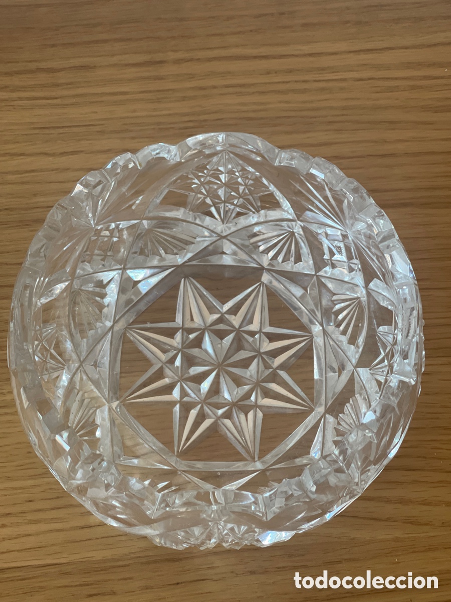 Antig&uuml;edades: Cenicero/centro de mesa de Cristal de Arques - Foto 2