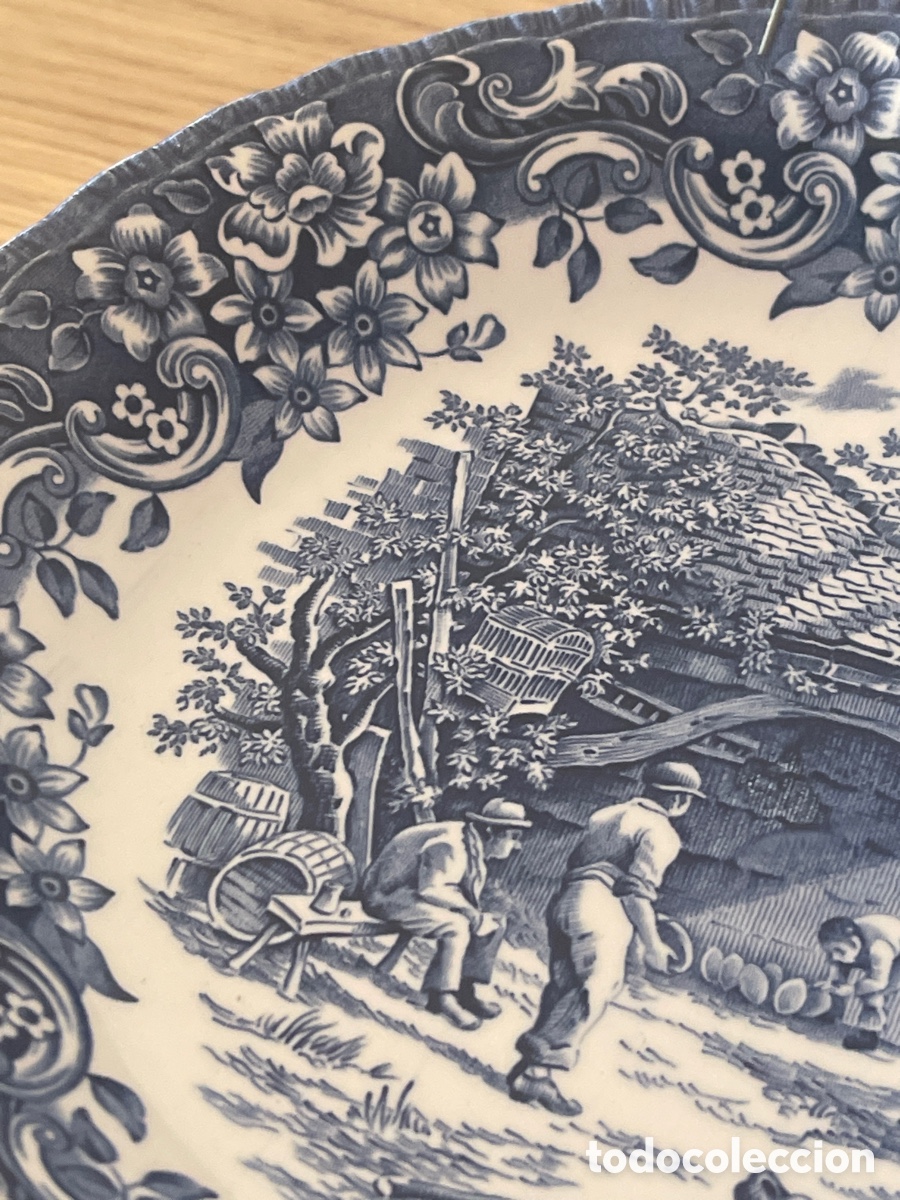 Antig&uuml;edades: Plato de porcelana RoyalTudor Ware - Foto 3