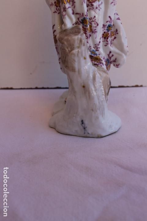 Antig&uuml;edades: FIGURA DE PORCELANA FRANCESA SAMSON 2 - Foto 5