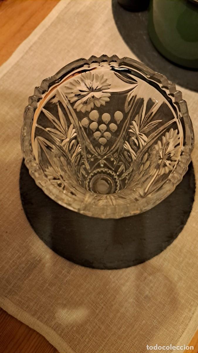 Antig&uuml;edades: Jarr&oacute;n / Florero de Cristal Tallado - Foto 6