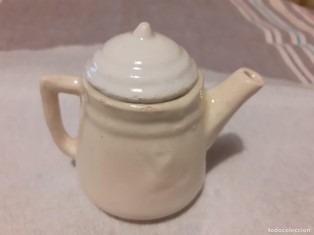 Antig&uuml;edades: juego de caf&eacute; miniatura - Foto 3