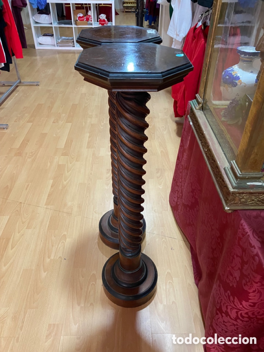 Antig&uuml;edades: Pareja de columnas salom&oacute;nicas - Foto 2