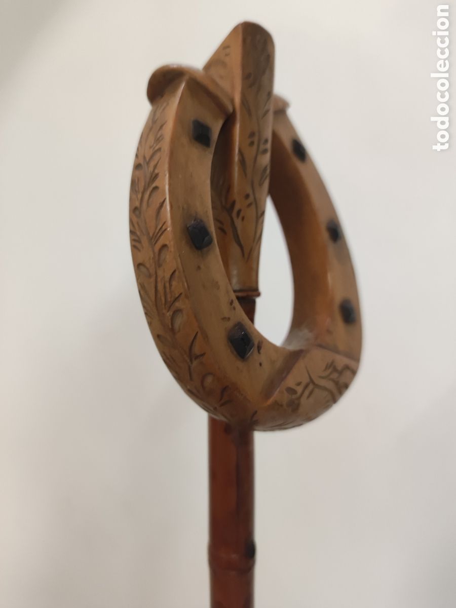 Antig&uuml;edades: Bast&oacute;n mango paraguas - Foto 6