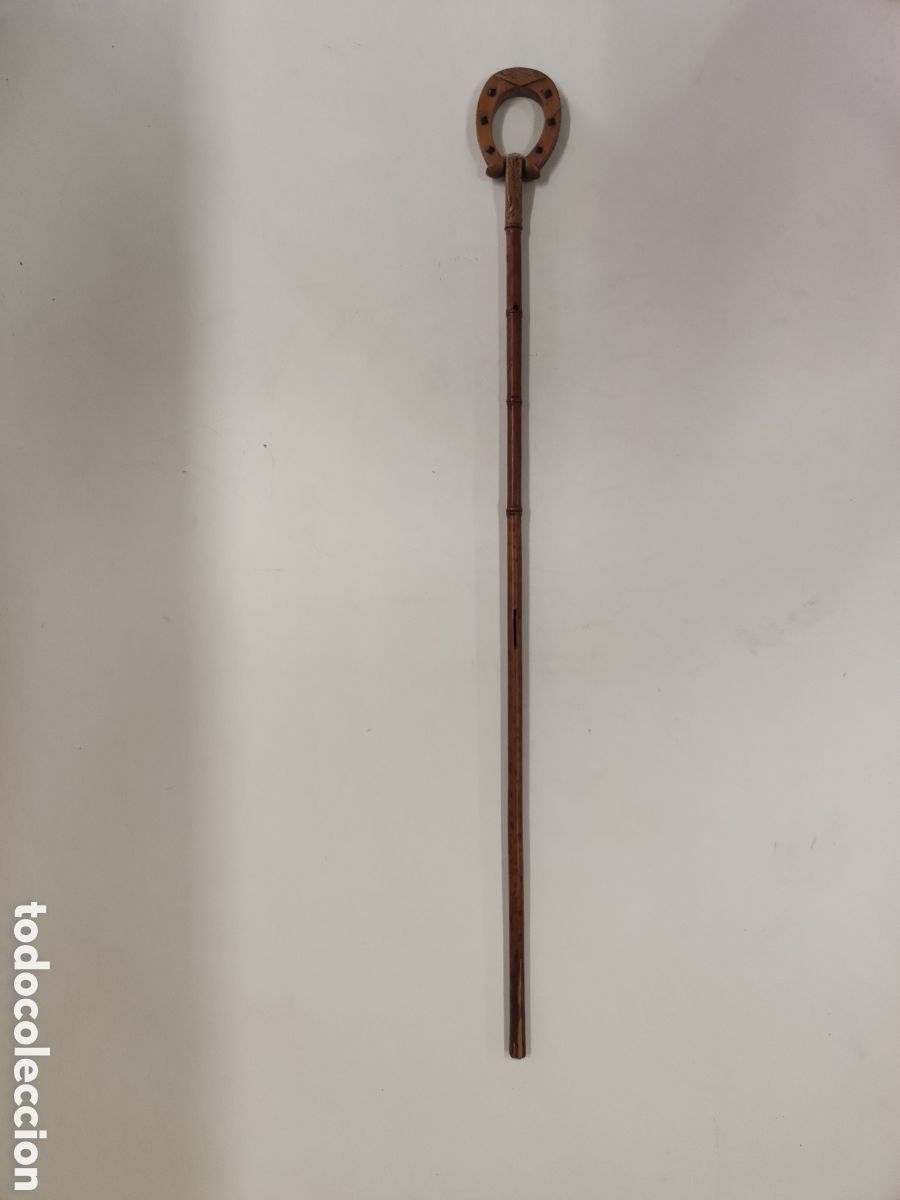 Antig&uuml;edades: Bast&oacute;n mango paraguas - Foto 2