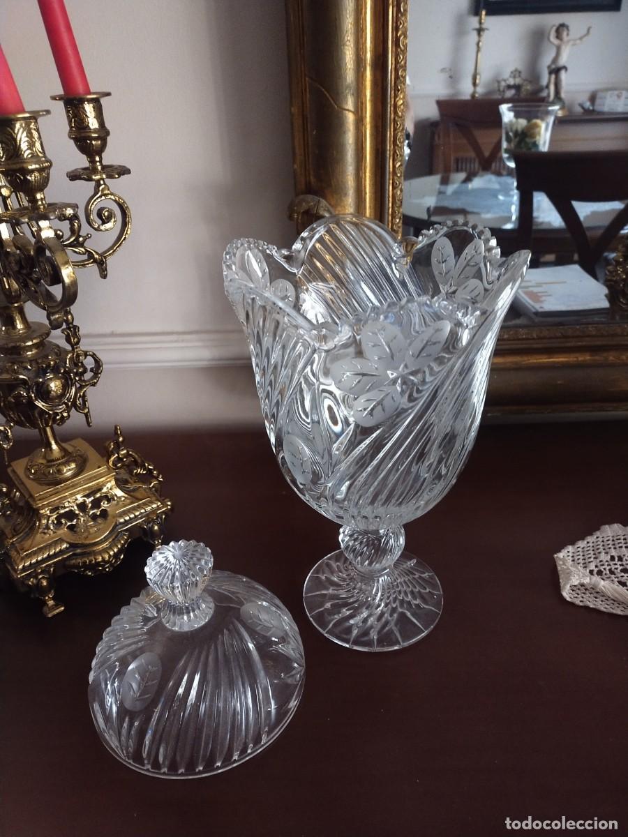 Antig&uuml;edades: Bombonera de cristal - Foto 2