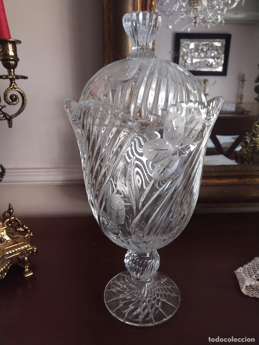Antig&uuml;edades: Bombonera de cristal - Foto 3