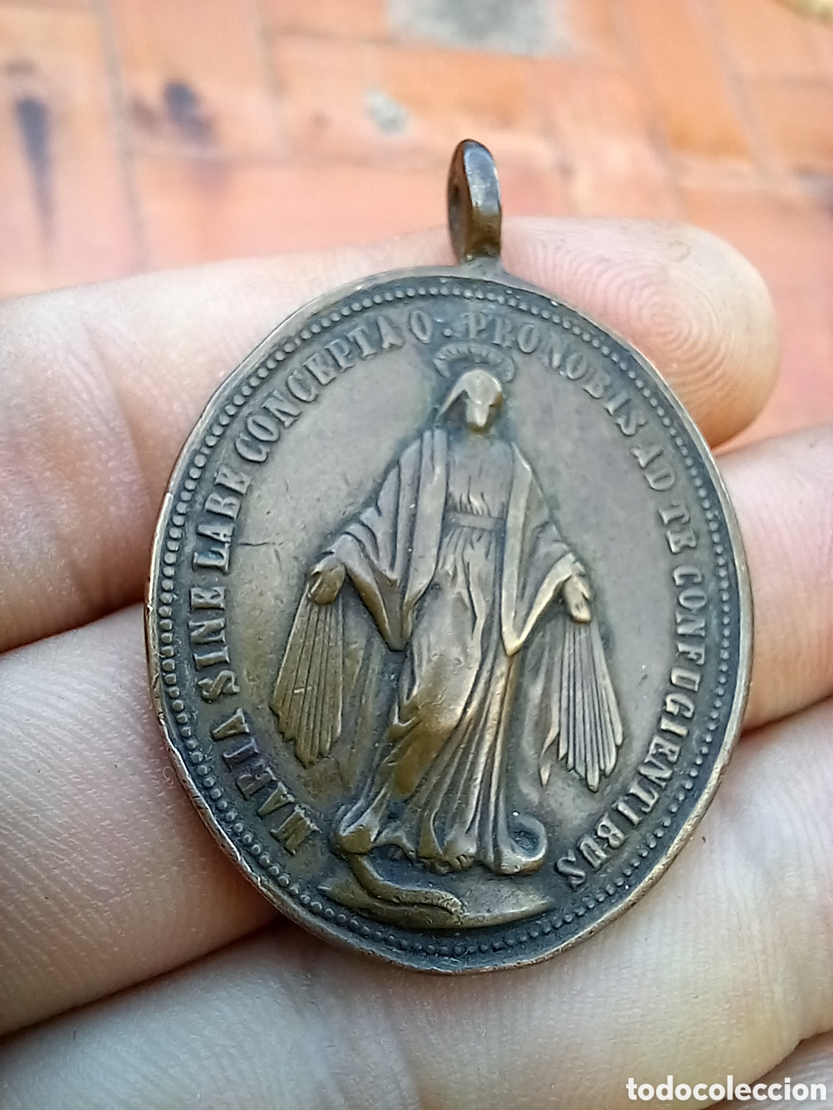 Antig&uuml;edades: MEDALLA SAN LUIS GONZAGA - Foto 4