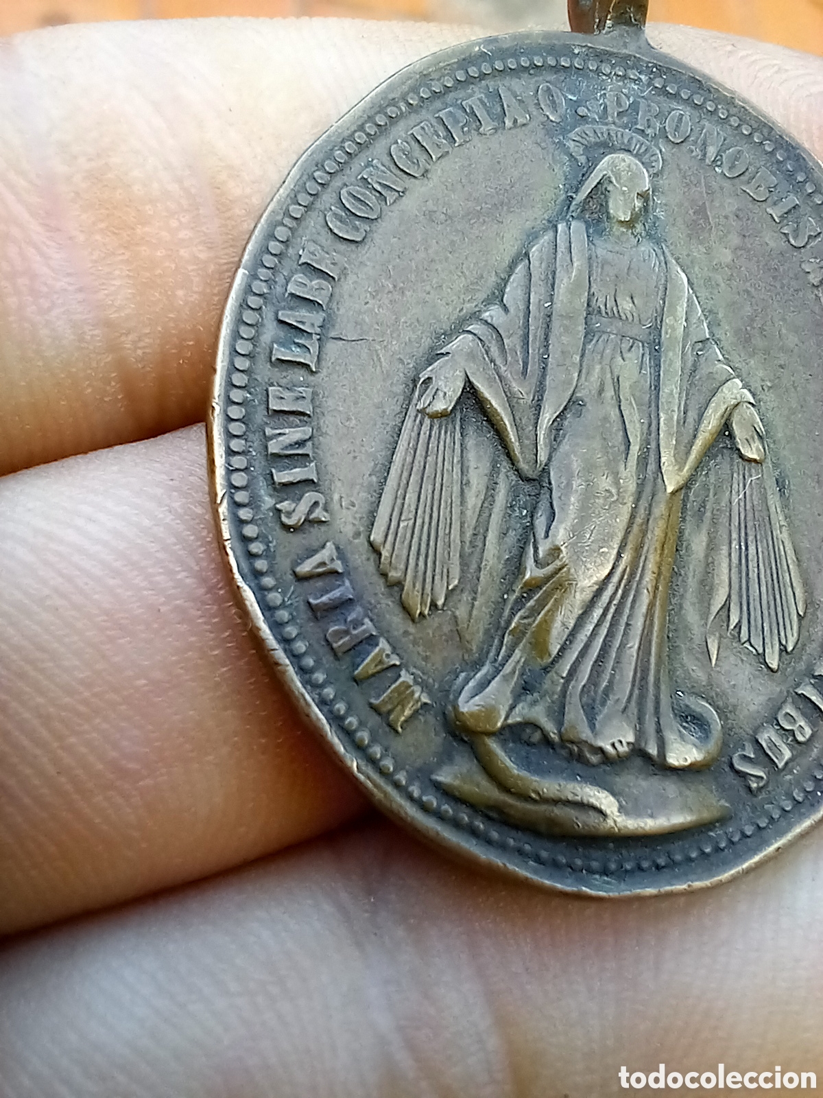 Antig&uuml;edades: MEDALLA SAN LUIS GONZAGA - Foto 5