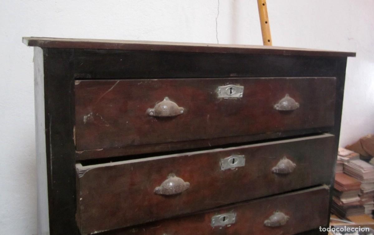 Antig&uuml;edades: Comoda antigua para restaurar I - Foto 4
