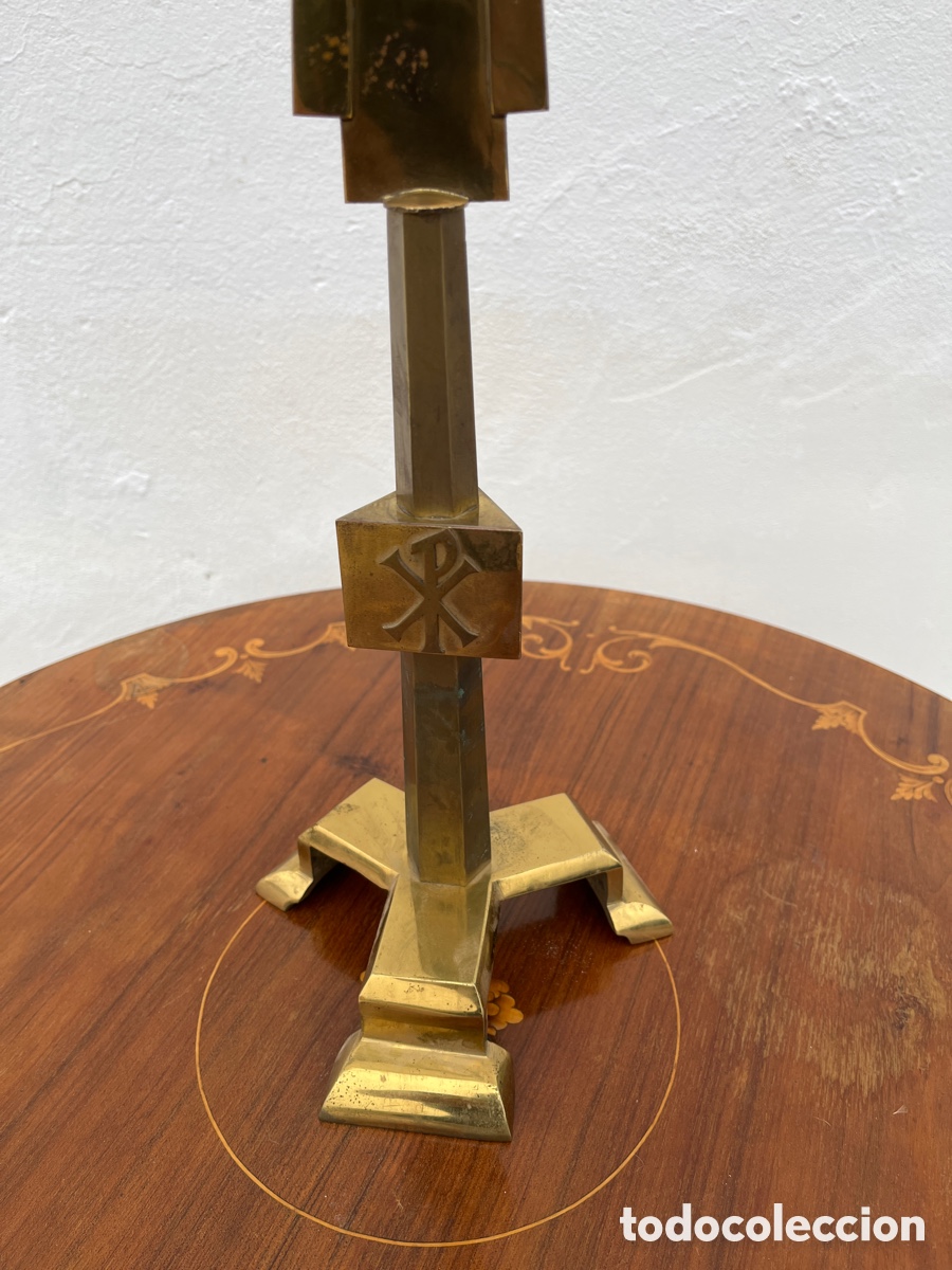 Antig&uuml;edades: Cristo bronce a&ntilde;os 60 - Foto 3