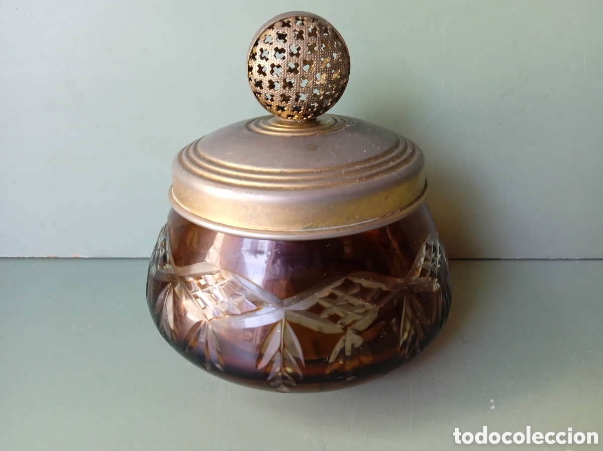 Antig&uuml;edades: ANTIGUO FRASCO DE TOCADOR - Foto 1