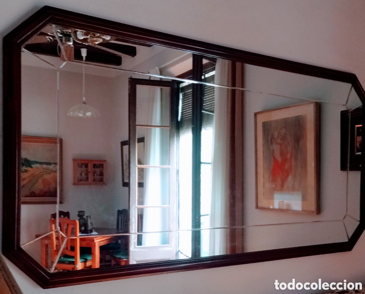 Antig&uuml;edades: Espejo antiguo muy bonito. - Foto 1