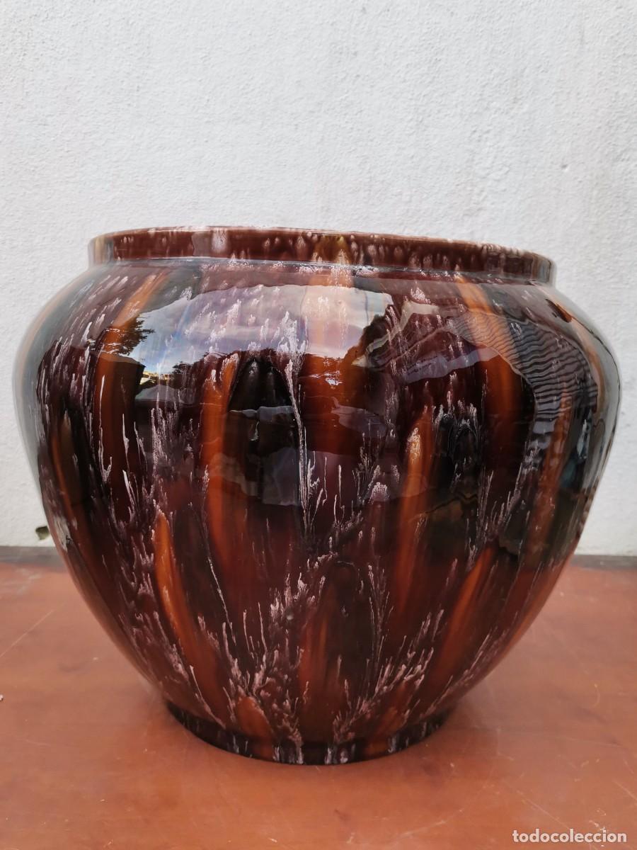 Antig&uuml;edades: CIRCA 1900 GRAN CACHEPOT FRANCES RARO - Foto 1