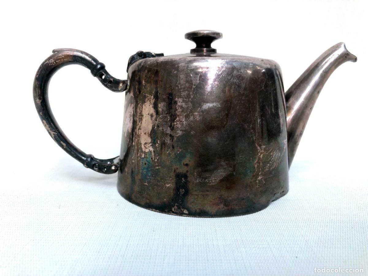 Antig&uuml;edades: Tetera plata 458 gr. Ravinet Deneert. - Foto 4