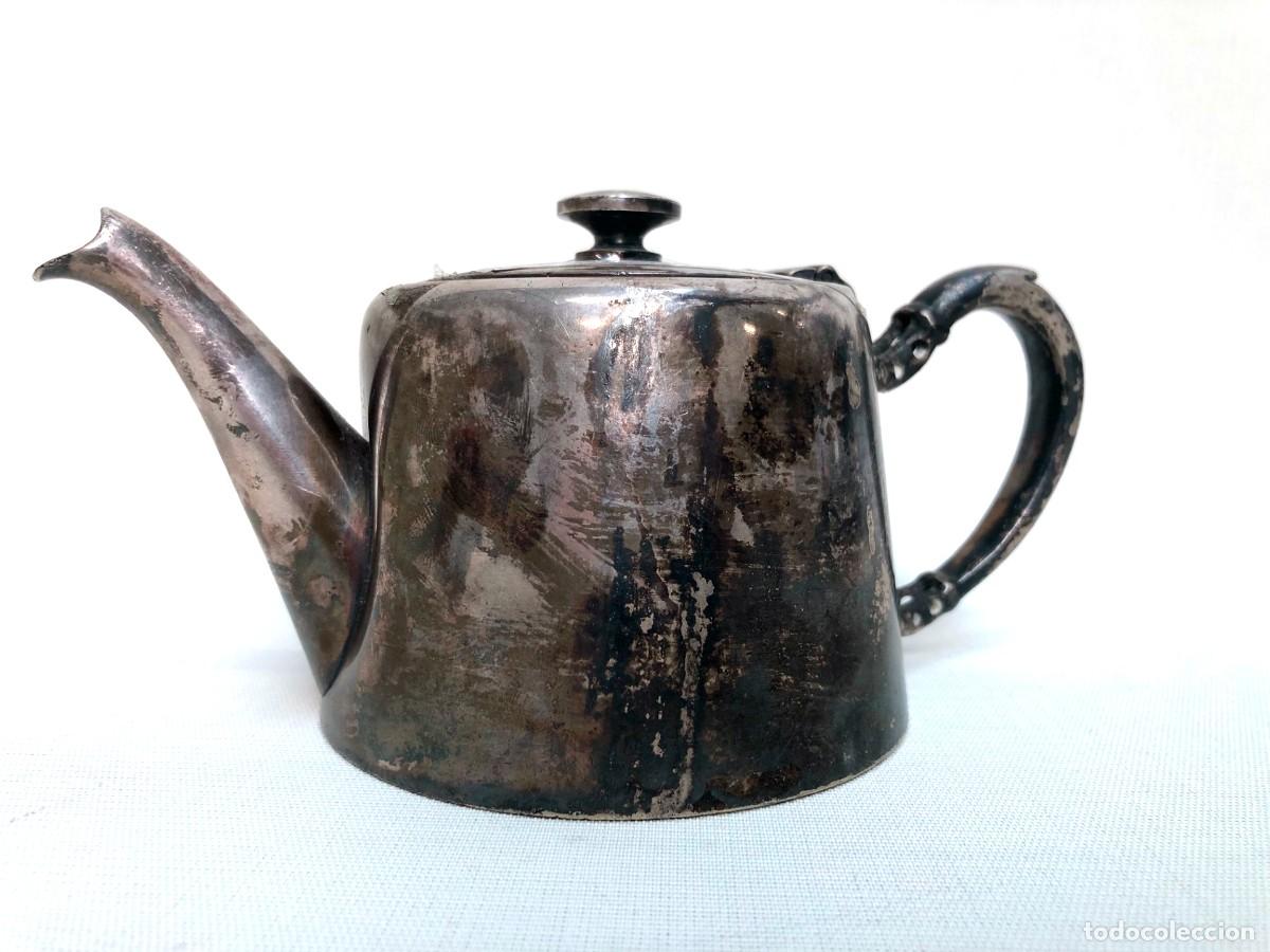 Antig&uuml;edades: Tetera plata 458 gr. Ravinet Deneert. - Foto 1