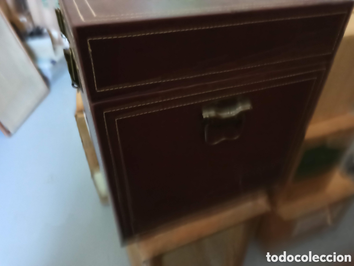 Antig&uuml;edades: Ba&uacute;l forrado de piel exterior einterior - Foto 1