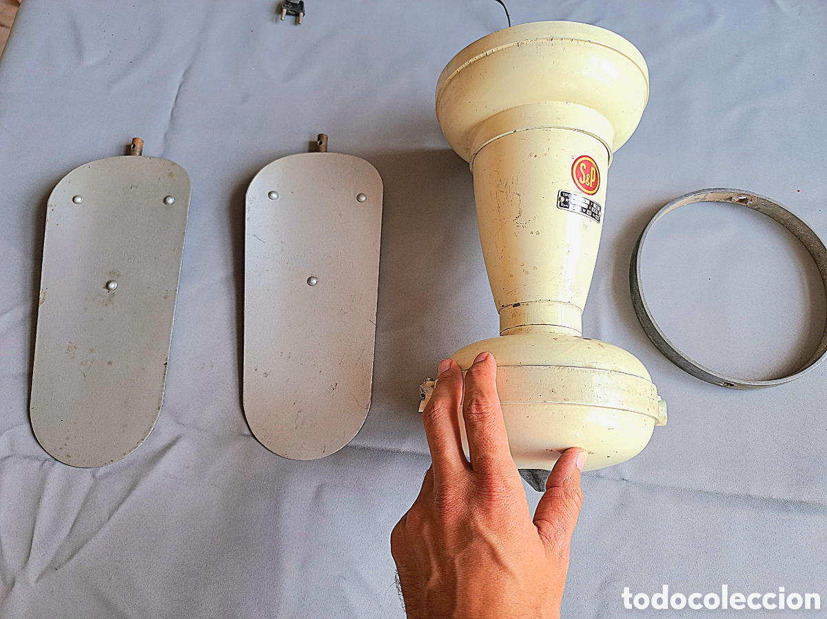 Antig&uuml;edades: Ventilador 1950 funcionando en perfecto estado - Foto 7