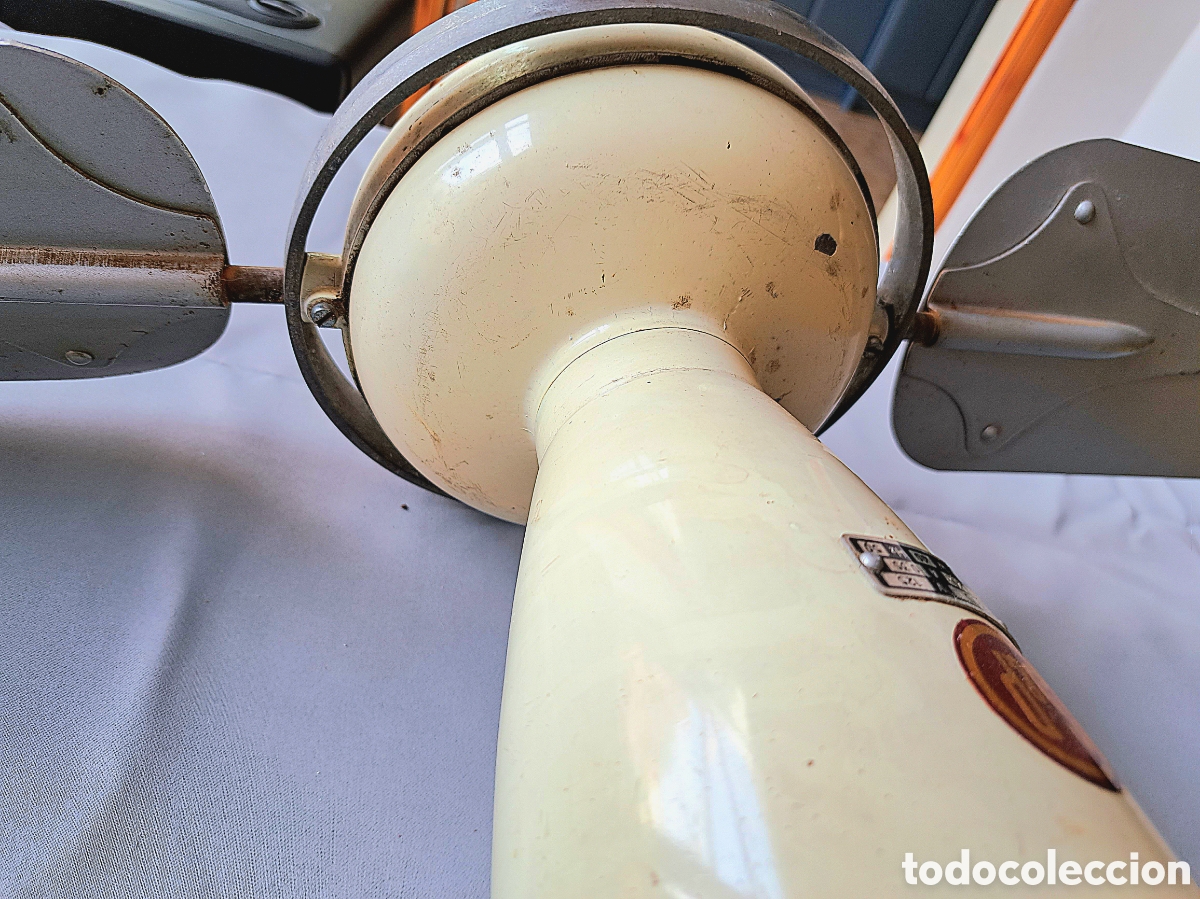 Antig&uuml;edades: Ventilador 1950 funcionando en perfecto estado - Foto 9