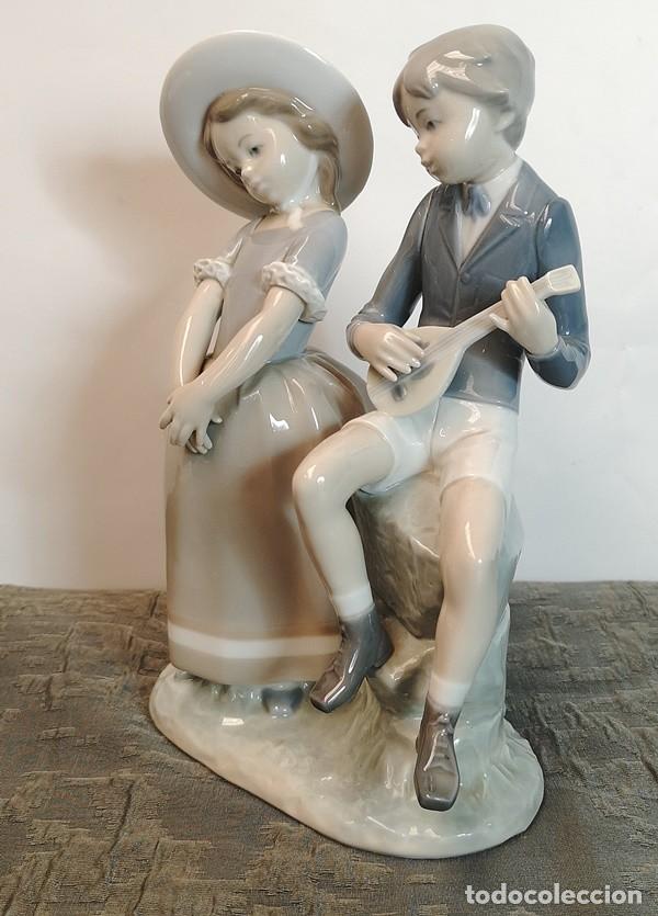 Antig&uuml;edades: Figura Ni&ntilde;os Lladr&oacute; - Foto 5