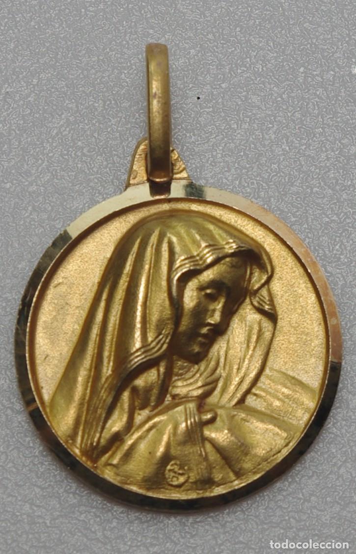 Antig&uuml;edades: Medalla Virgen Oro de 18Kts. - Foto 6