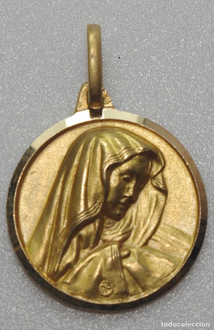 Antig&uuml;edades: Medalla Virgen Oro de 18Kts. - Foto 7