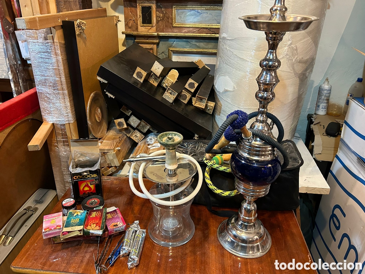 Antig&uuml;edades: 2 Cachimbas una de ellas con led sin uso