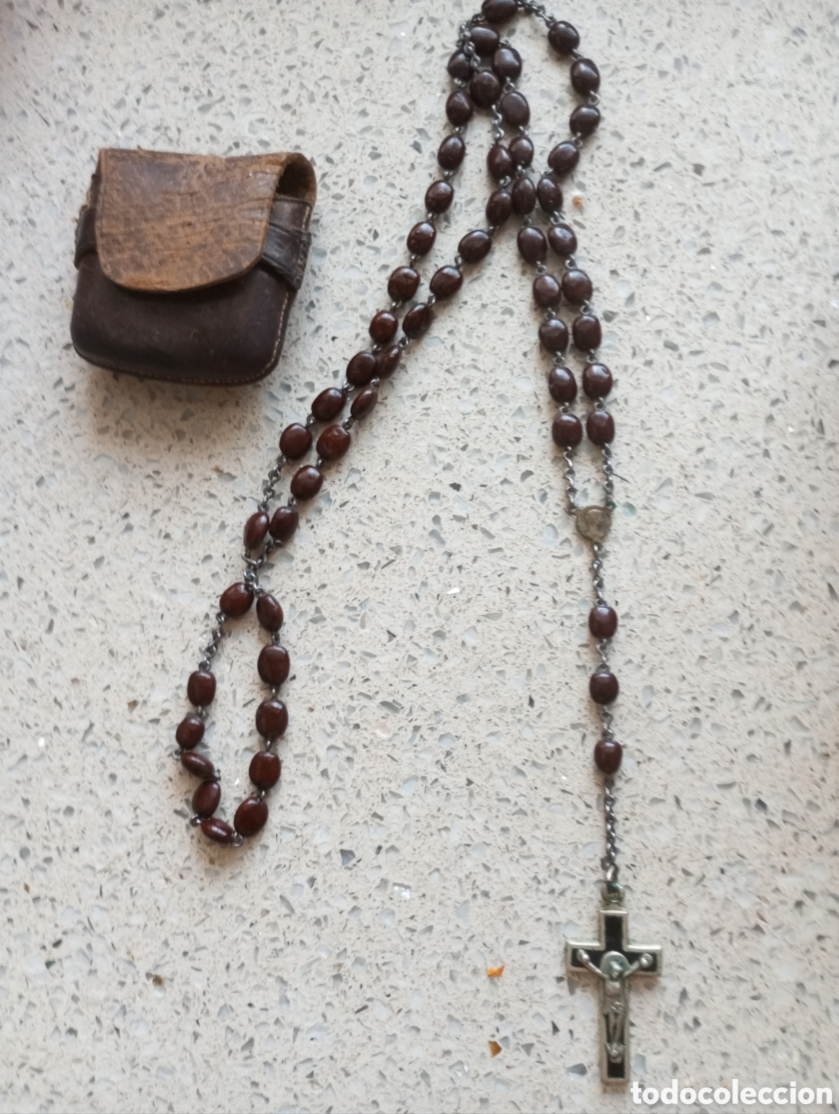 antiguo rosario religioso - Compra venta en todocoleccion