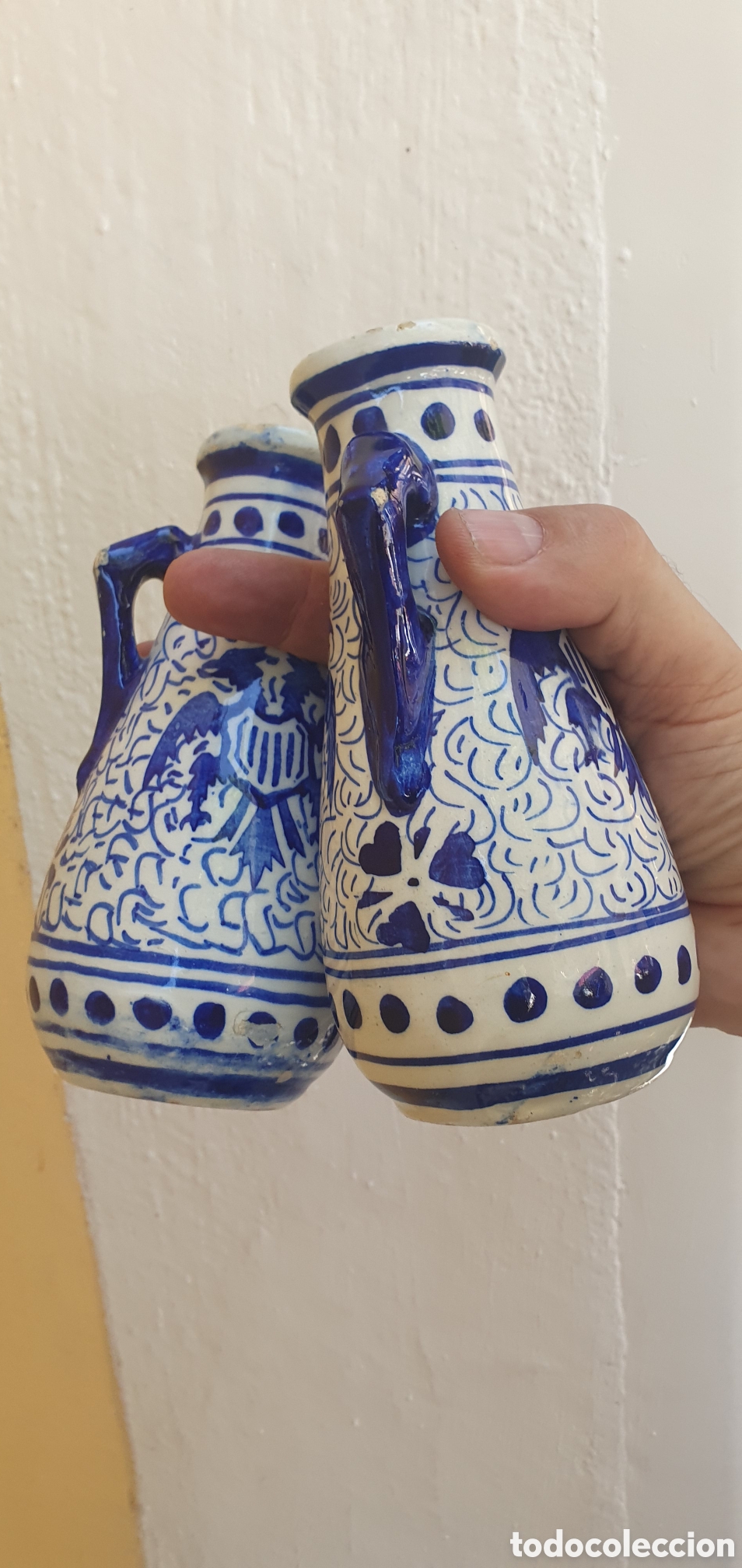 Antig&uuml;edades: PRECIOSA PAREJA DE JARRONES - Foto 5