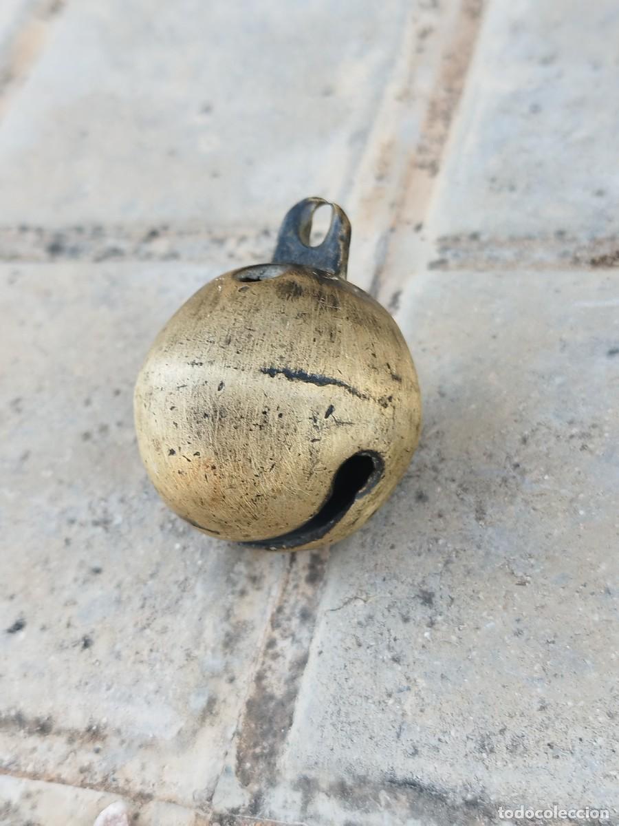 Antig&uuml;edades: Antiguo Cascabel de Bronce - Foto 5