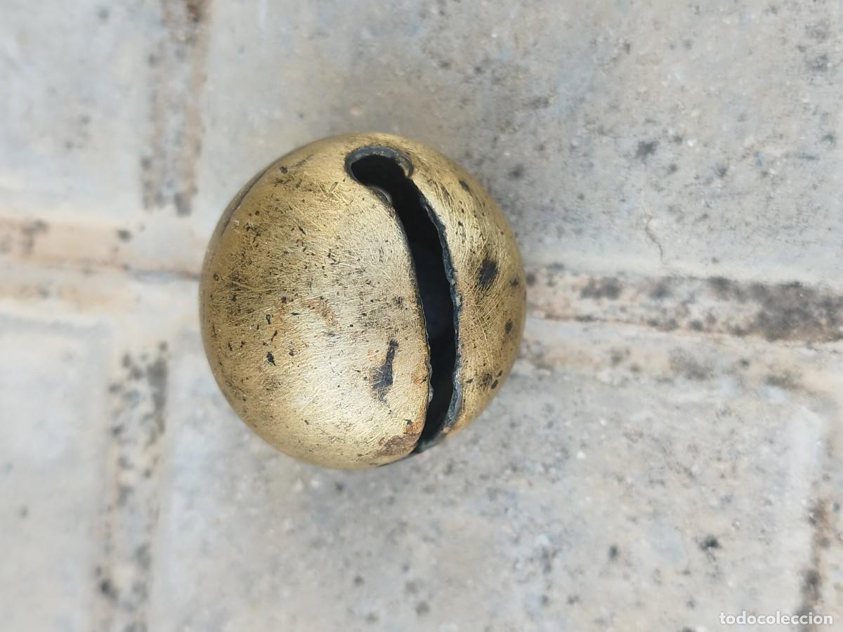 Antig&uuml;edades: Antiguo Cascabel de Bronce - Foto 6