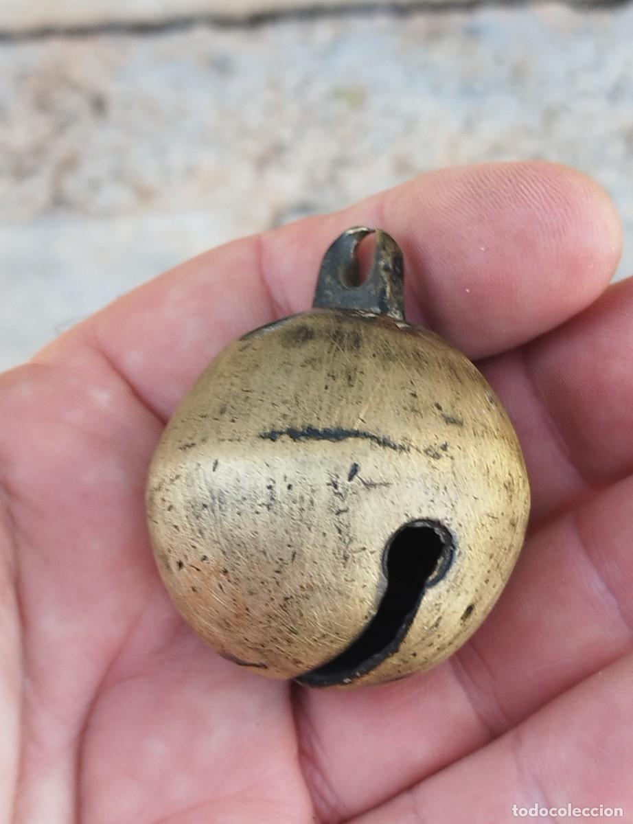 Antig&uuml;edades: Antiguo Cascabel de Bronce - Foto 7