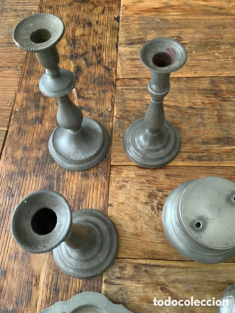 Antig&uuml;edades: Piezas de Peltre - Foto 2