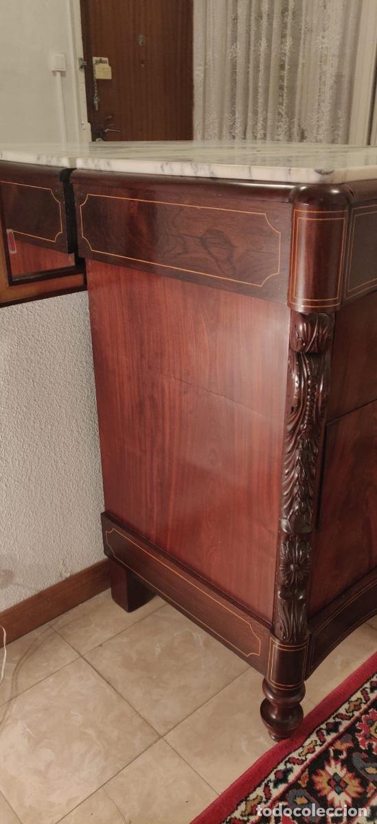 Antig&uuml;edades: Comoda antigua Marqueteria - Foto 3