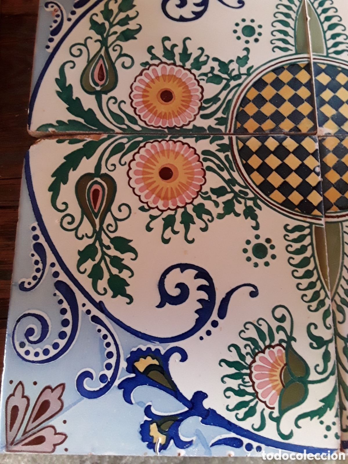 Antig&uuml;edades: Azulejos ( juego de 4 ) - Foto 2