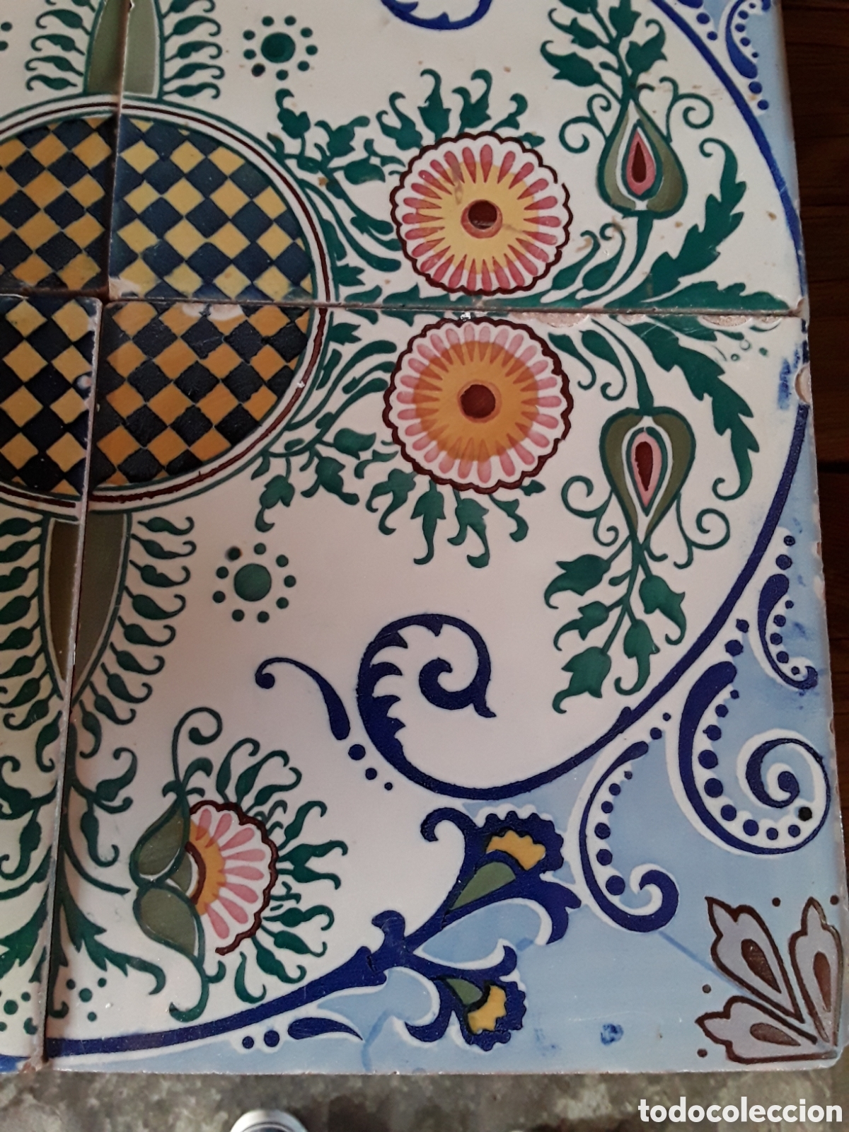 Antig&uuml;edades: Azulejos ( juego de 4 ) - Foto 5