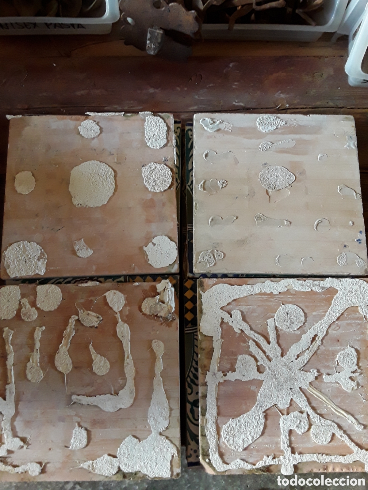 Antig&uuml;edades: Azulejos ( juego de 4 ) - Foto 6